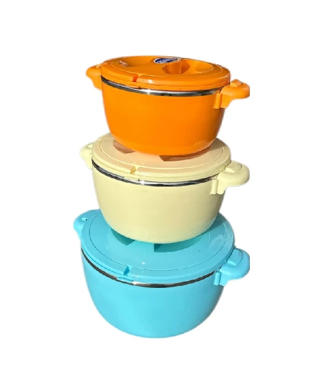 Set Caserole termice cu capac Heinner Nova diverse culori 2L, 4L, 6L 